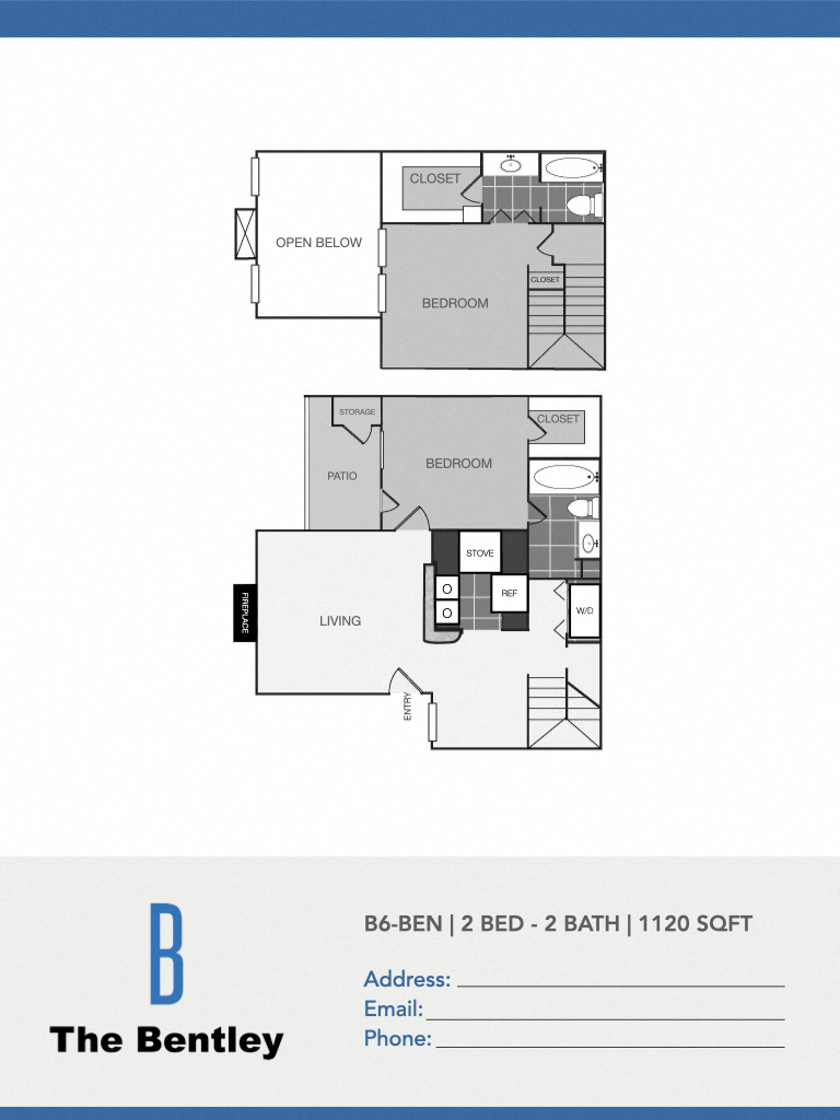 The Bentley B6 Floor Plan